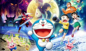 Vẽ và tô màu lớp học của Nobita phim hoạt hình Doraemon